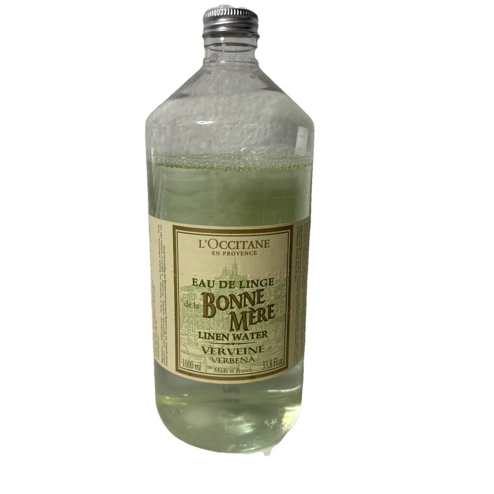 l'occitane Linen Verbena Water Eau de linge a la verveine Floral 75% Full 32.6oz